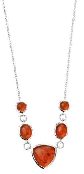 Amber Multi Shaped Necklace