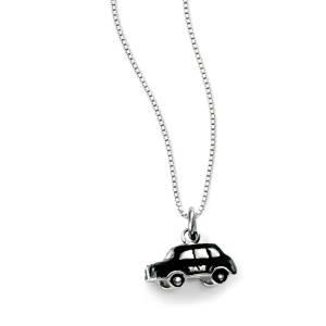 D For Diamond Childs Taxi Necklace