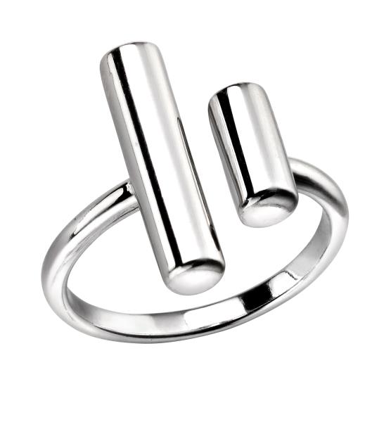 Open Double Bar Ring