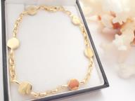 Korite Ammolite 14ct Gold Bracelet 585 