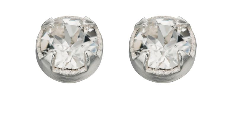 Clear Crystal Diamante Stud