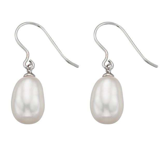 Freshwater Pearl Drop Hook Earrings