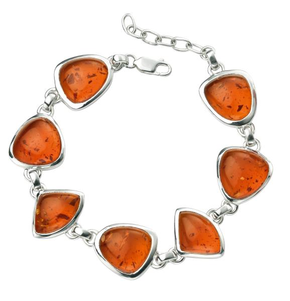 Multi Shape Amber Bracelet