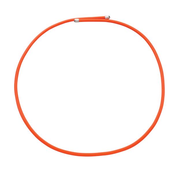 Orange Magnetic Necklace 50Cm