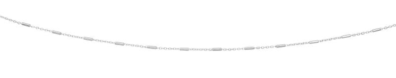 Oval Link Trace & Cylinder Chain 41Cm