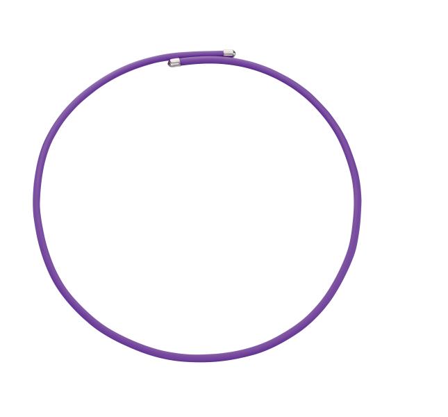 Purple Magnetic Necklace 50Cm