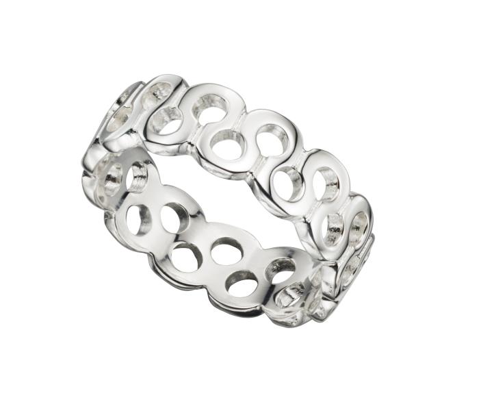 Squiggle Band Ring