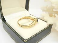 9ct Gold Sapphire & Diamond Ring Size O