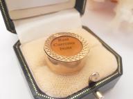 Vintage Solid 9ct Gold 10 Shilling Bracelet Charm